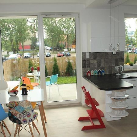 Apartmán Sunny Sleeps 4 By The Beach With Garden Patio - Gdansk Przymorze Exteriér fotografie